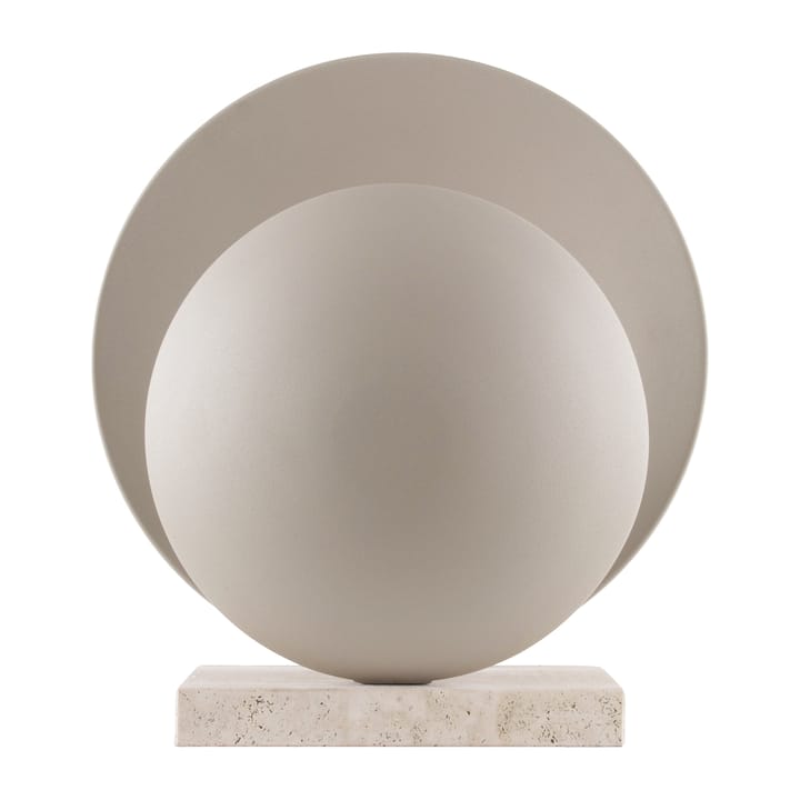 Lampa stołowa Orbit - Beż-trawertyn - Globen Lighting