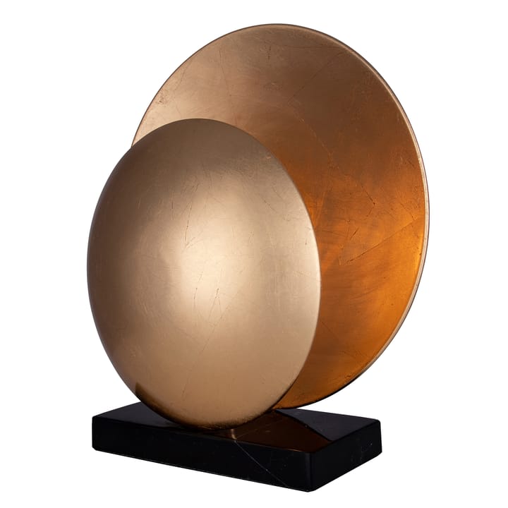 Lampa stołowa Orbit, Mosiądz-czarny Globen Lighting