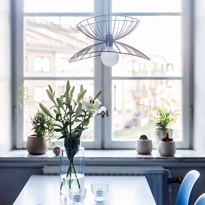 Lampa stołowa Ray Ø 45 cm, Matowa czerń Globen Lighting