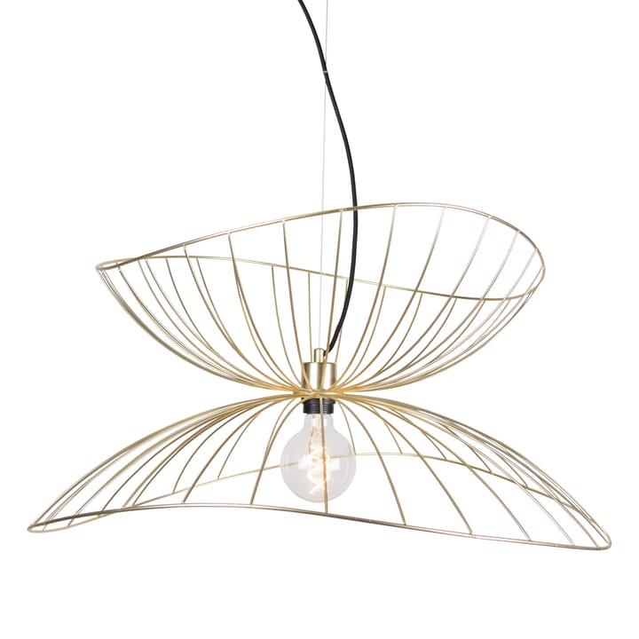 Lampa stołowa Ray Ø 70 cm - mosiądz - Globen Lighting