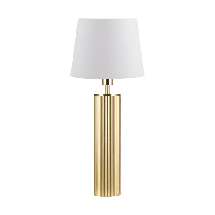 Lampa stołowa Rib 8 - Szczotkowany mosiądz - Globen Lighting