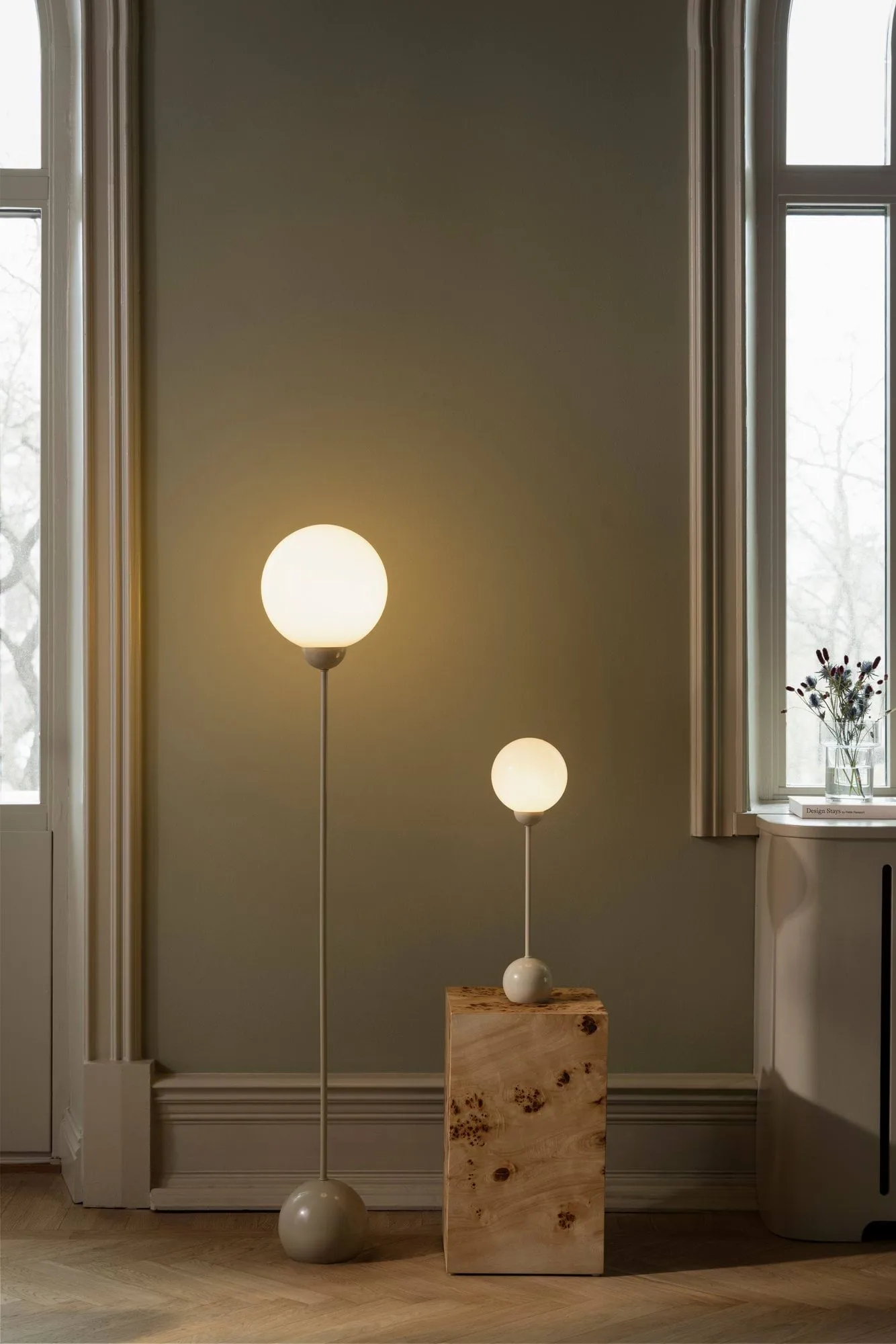 Lampa stołowa Ripley, Beżowy, 52 cm Globen Lighting