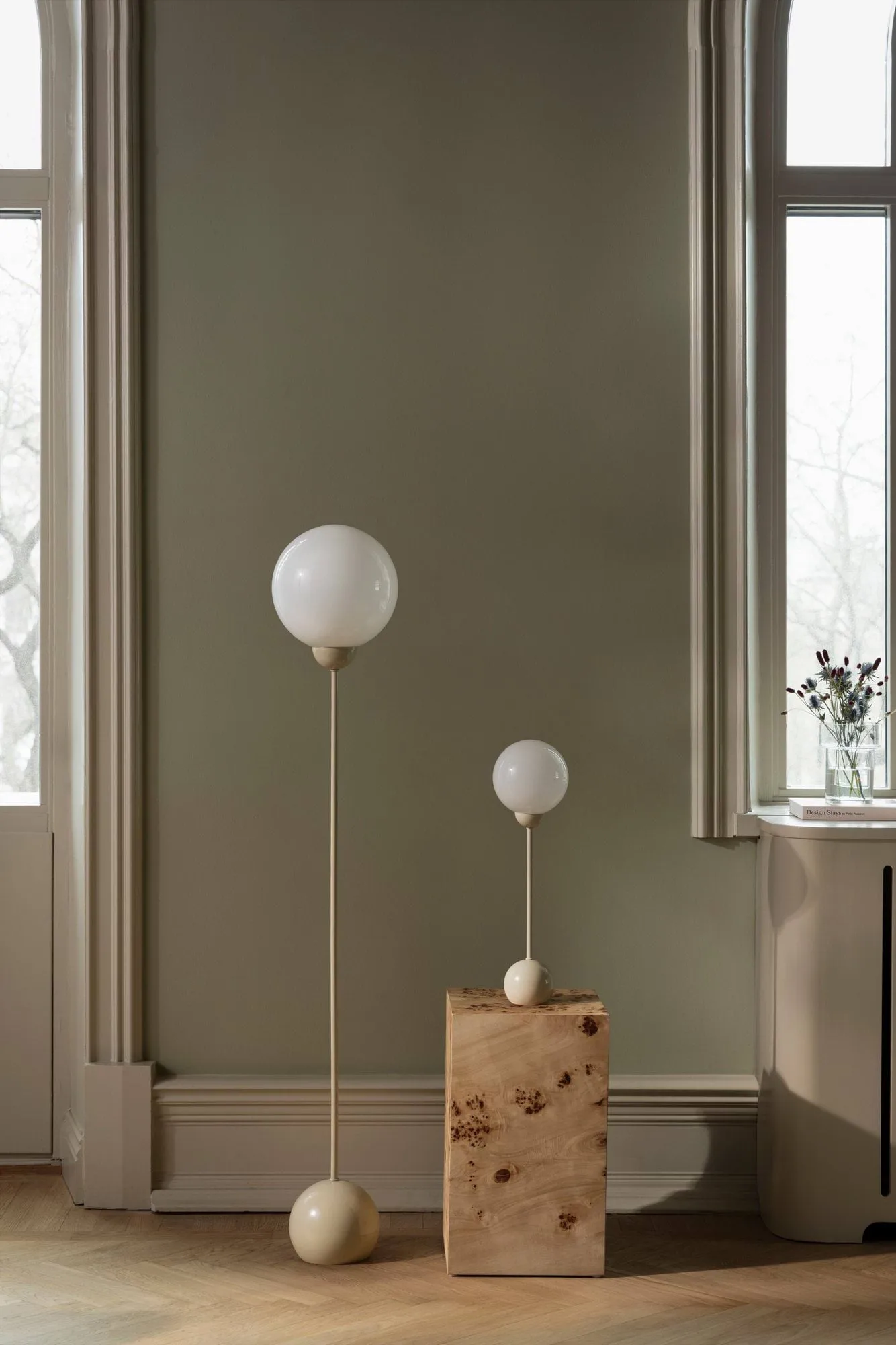 Lampa stołowa Ripley, Beżowy, 52 cm Globen Lighting