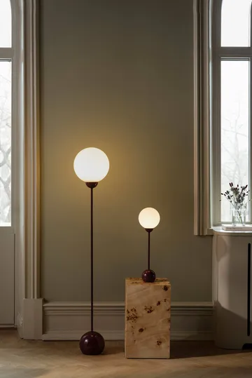 Lampa stołowa Ripley - Bordo (czerwony), 52 cm - Globen Lighting
