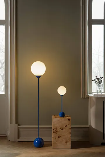 Lampa stołowa Ripley - Niebieski, 52 cm - Globen Lighting