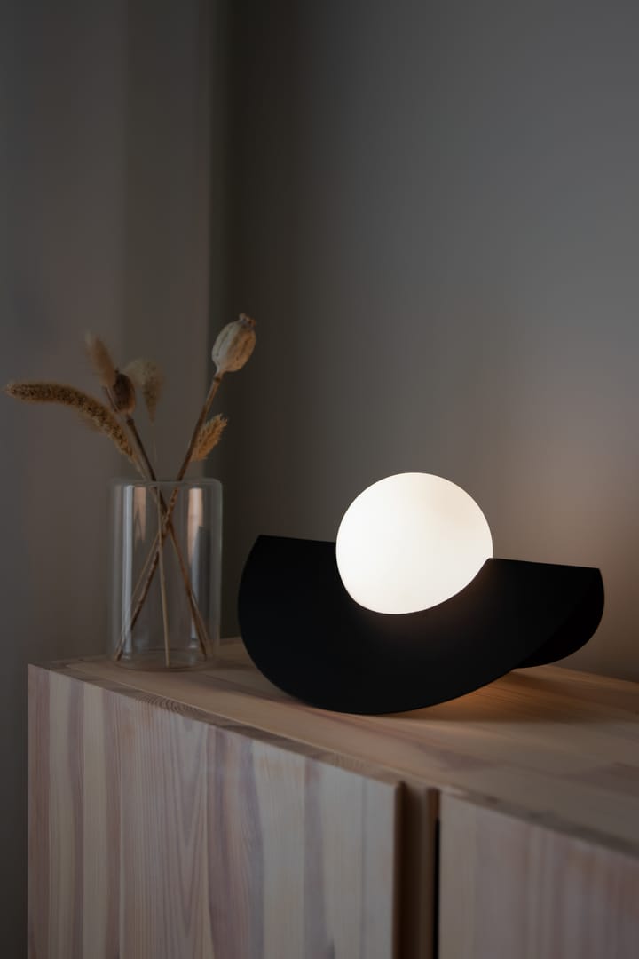 Lampa stołowa Roccia, Czarny Globen Lighting
