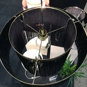 Lampa sufitowa Frans - czarny, mosiądz - Globen Lighting