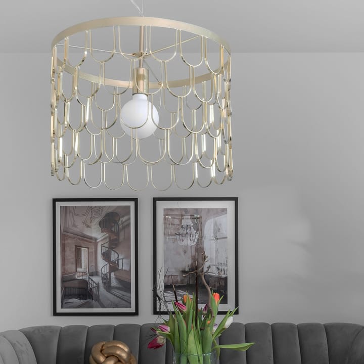 Lampa sufitowa Gatsby, mosiądz Globen Lighting