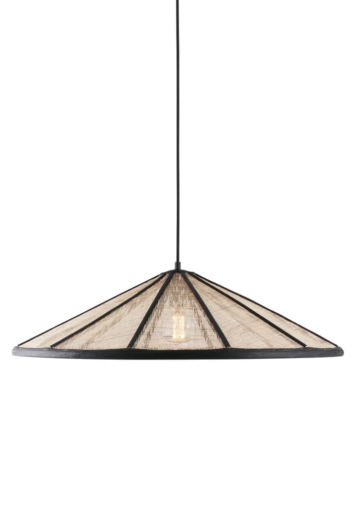 Lampa wisząca Akira Ø70 cm, Czarny-naturalny Globen Lighting