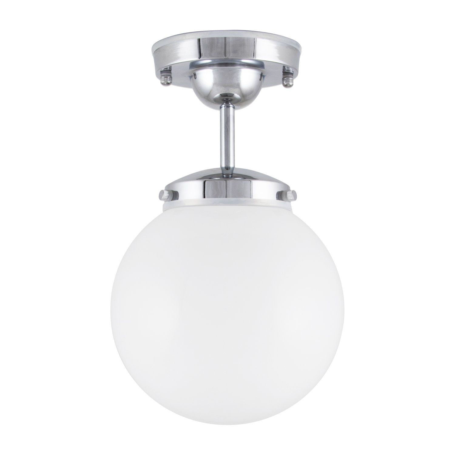 Globen Lighting Lampa wisząca Alley IP44 Chrom | Skandynawski Design | Lampy sufitowe | Srebrny kolor