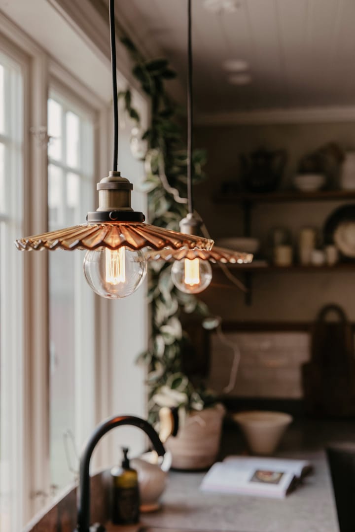 Lampa wisząca Cobbler Ø25 cm, Brązowa Globen Lighting