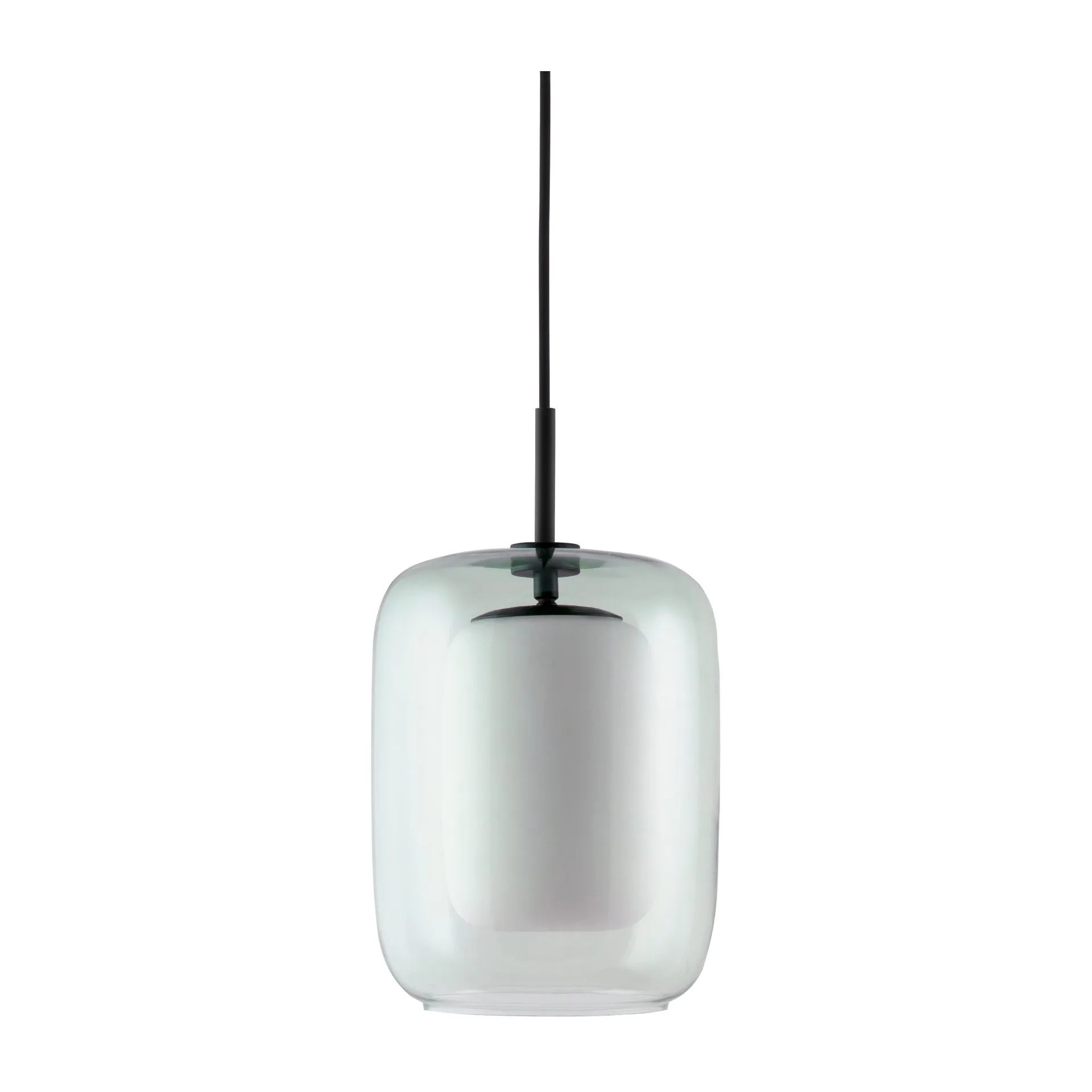 Lampa wisząca Cuboza Ø20 cm, Zielono-biały Globen Lighting