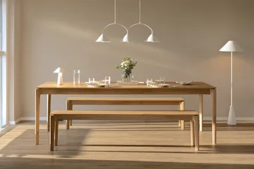 Lampa wisząca Curve 3 - Biały - Globen Lighting