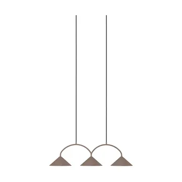 Lampa wisząca Curve 3 - Mocha - Globen Lighting