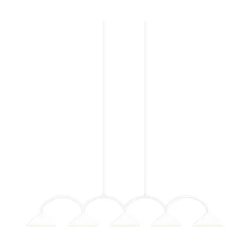 Lampa wisząca Curve 5 - Biały - Globen Lighting
