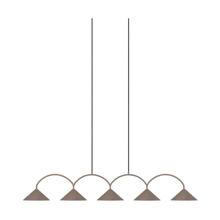 Lampa wisząca Curve 5 - Mocha - Globen Lighting