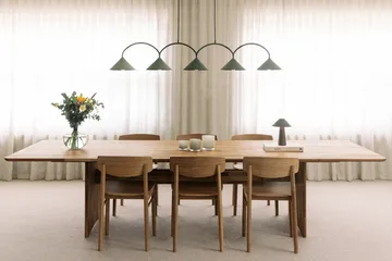 Lampa wisząca Curve 5 - Zielony - Globen Lighting