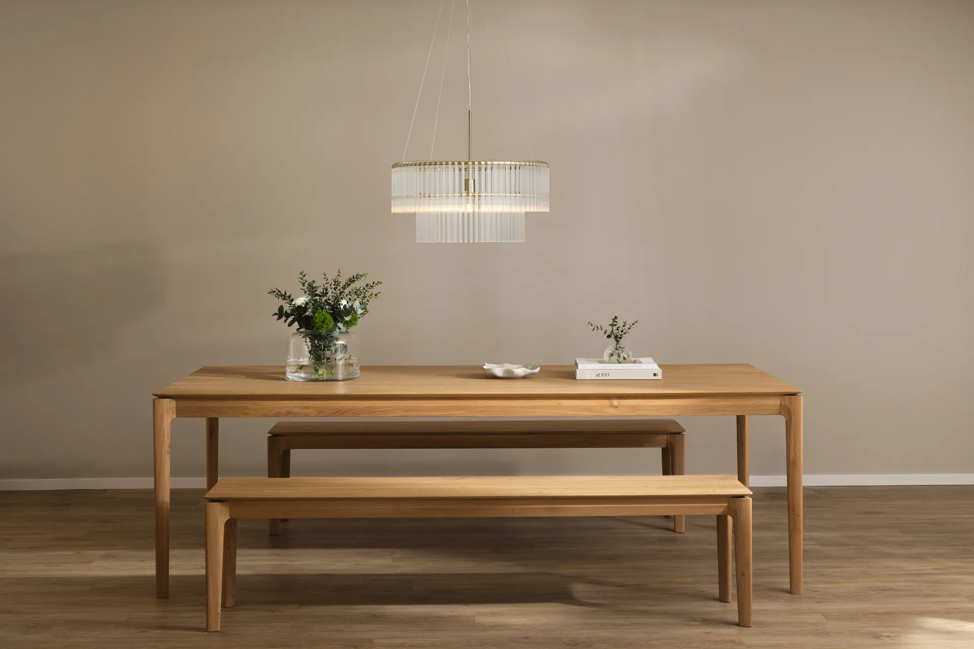 Lampa wisząca Hook 60, Przezroczysty-szczotkowany mosiądz Globen Lighting