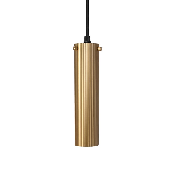 Lampa wisząca Hubble 22 cm - Mosiądz szczotkowany - Globen Lighting