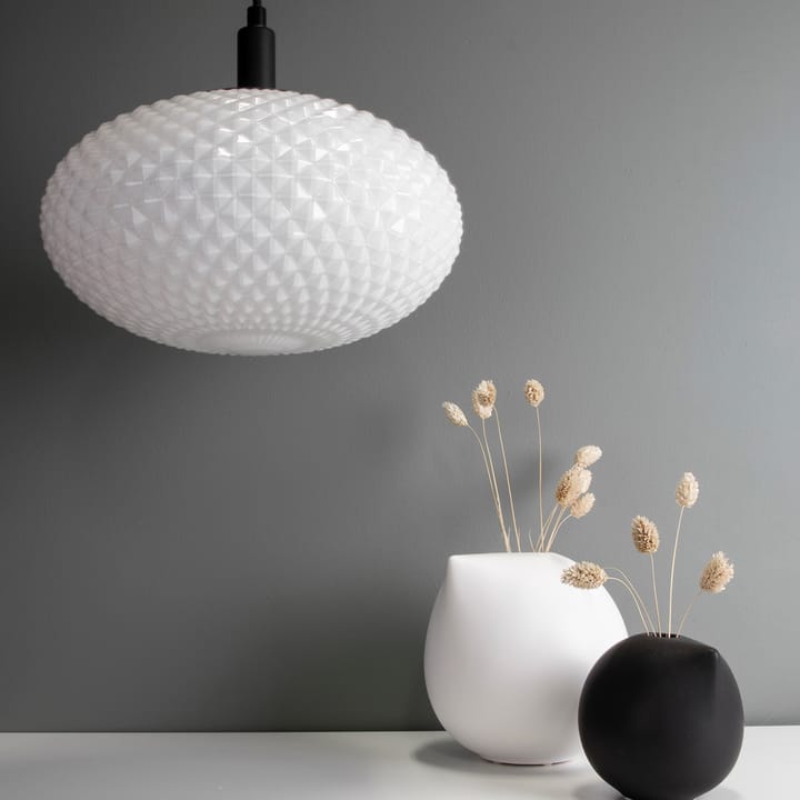 Lampa wisząca Jackson Ø28 cm, Biało-czarna Globen Lighting