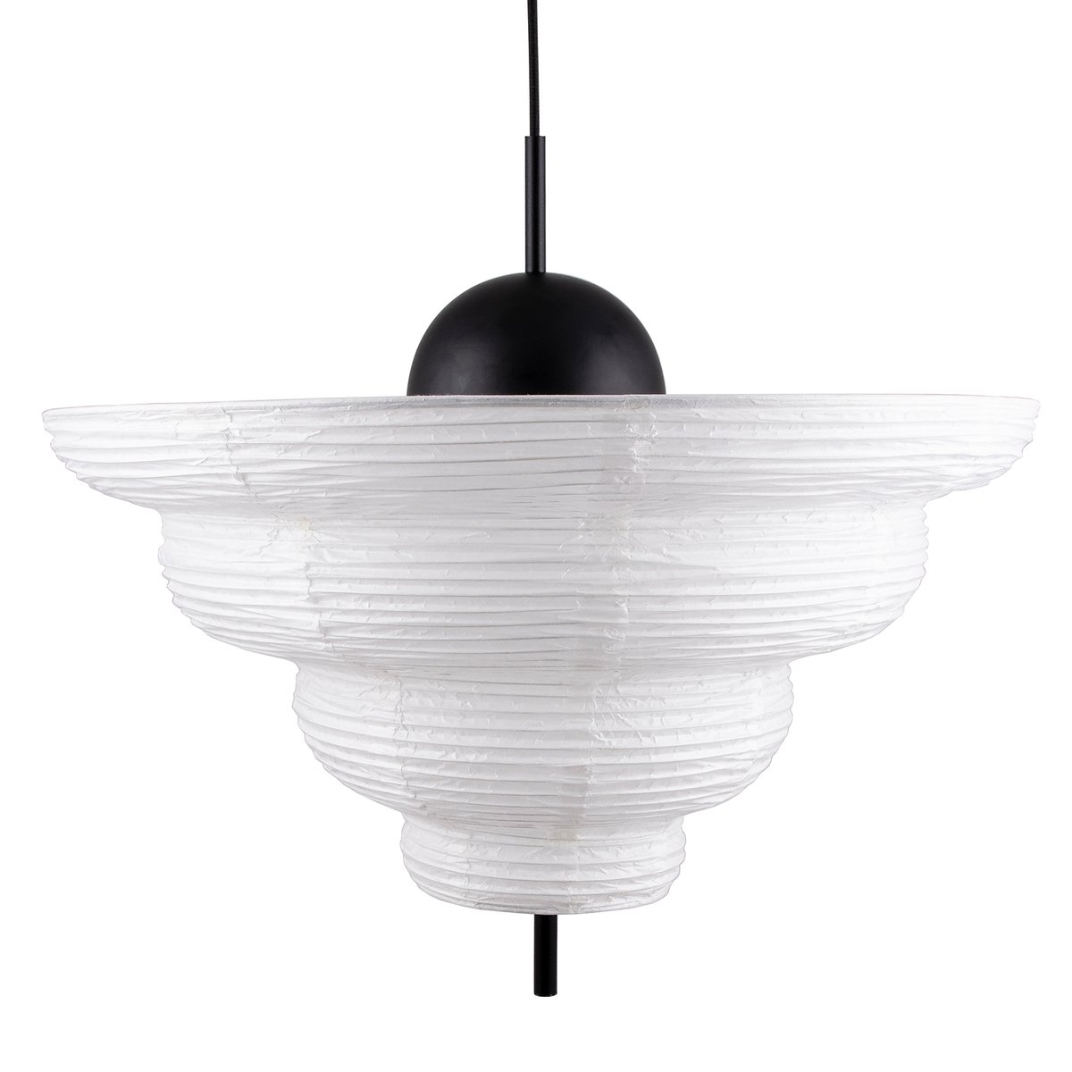 Zdjęcia - Żyrandol / lampa Globen Lighting Lampa wisząca Kyoto Ø60 cm Biały