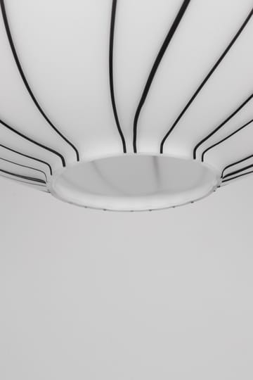 Lampa wisząca Lewis Ø30 cm - Biało-czarna - Globen Lighting