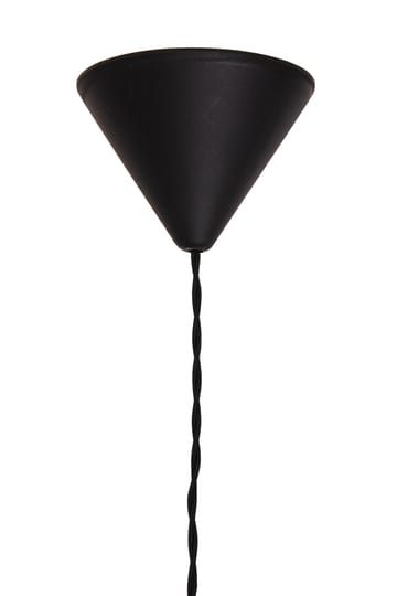 Lampa wisząca Lewis Ø30 cm - Biało-czarna - Globen Lighting