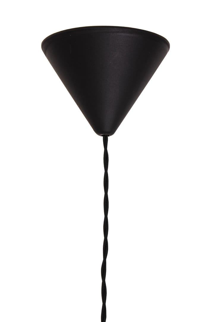 Lampa wisząca Lewis Ø30 cm - Biało-czarna - Globen Lighting