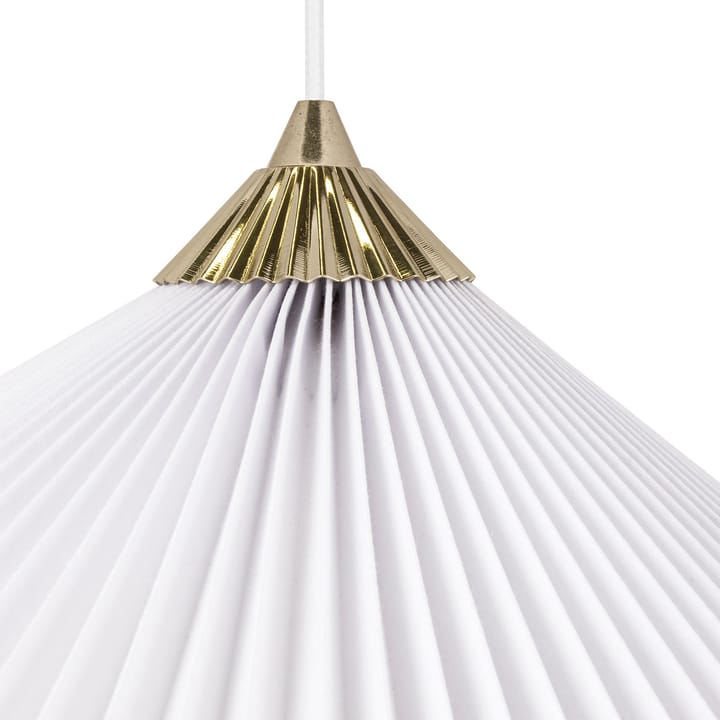Lampa wisząca Matisse Ø60 cm - Mosiądz-biały - Globen Lighting