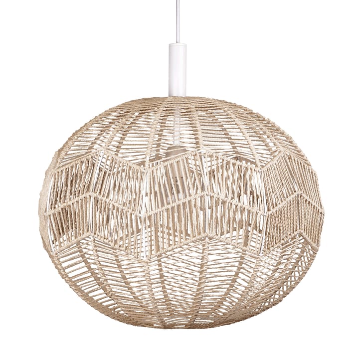 Lampa wisząca Missy Ø45 cm - Natura-biały - Globen Lighting
