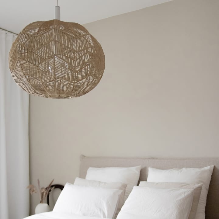 Lampa wisząca Missy Ø45 cm, Natura-biały Globen Lighting