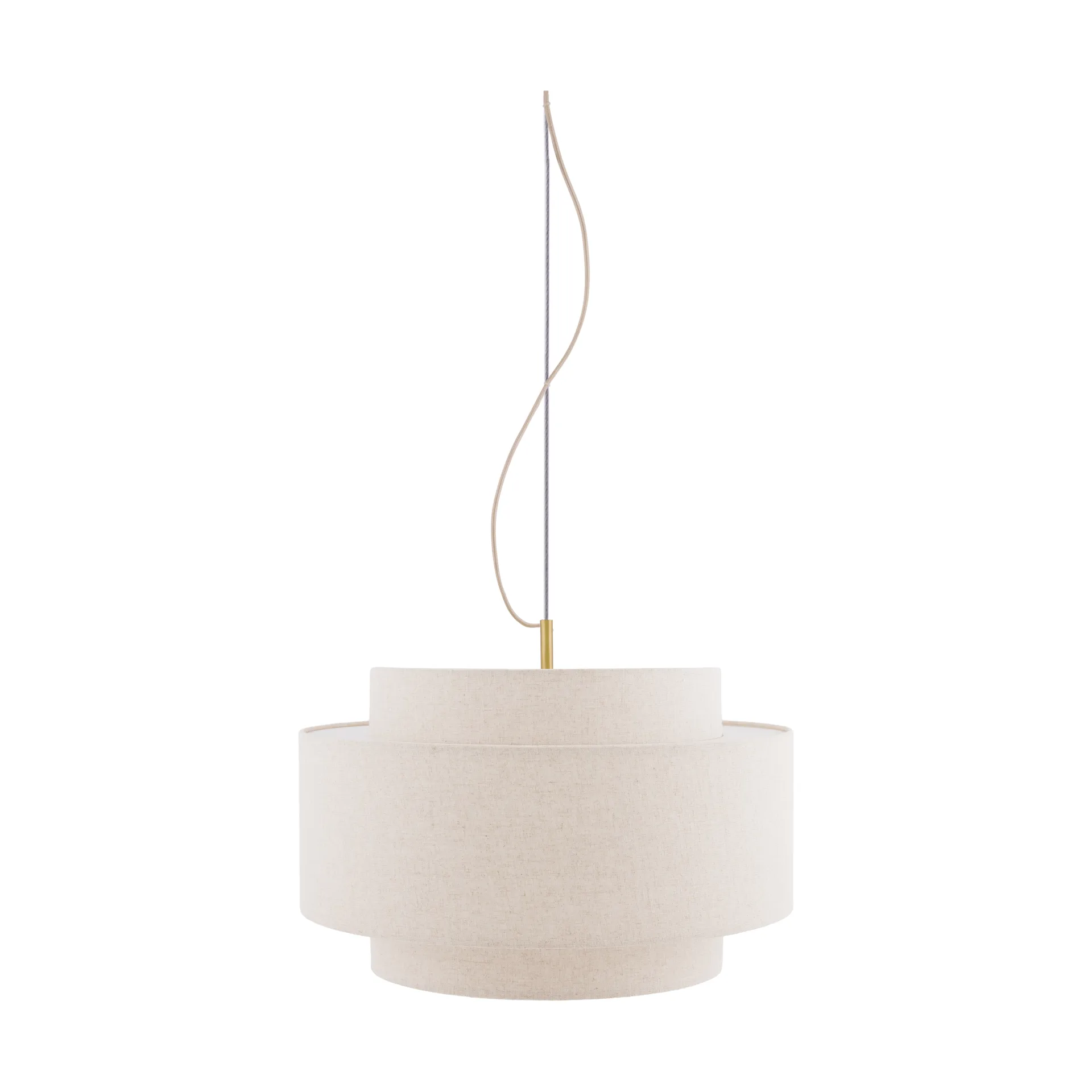 Lampa wisząca Noah Ø50 cm, Beżowy Globen Lighting