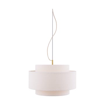 Lampa wisząca Noah Ø50 cm - Bouclé biały - Globen Lighting