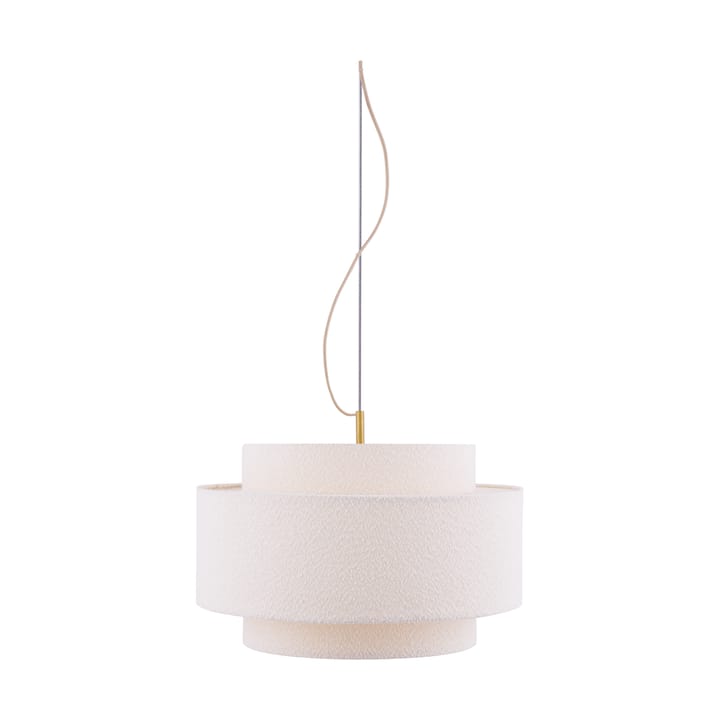 Lampa wisząca Noah Ø50 cm, Bouclé biały Globen Lighting