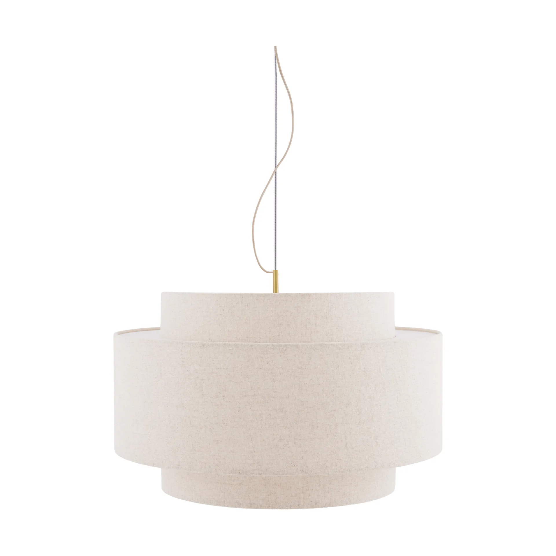 Lampa wisząca Noah Ø70 cm, Beżowy Globen Lighting