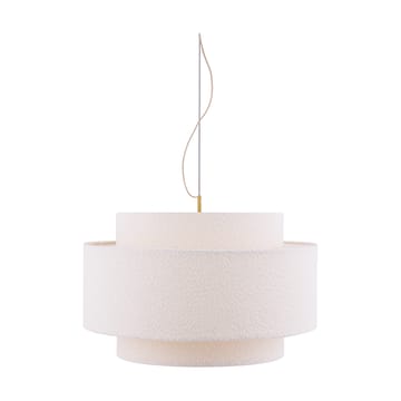 Lampa wisząca Noah Ø70 cm - Bouclé biały - Globen Lighting