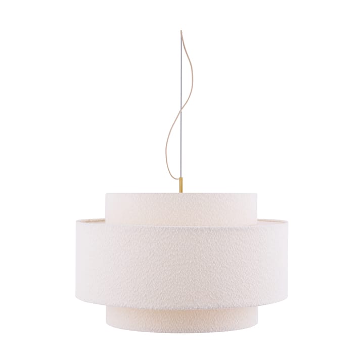 Lampa wisząca Noah Ø70 cm, Bouclé biały Globen Lighting