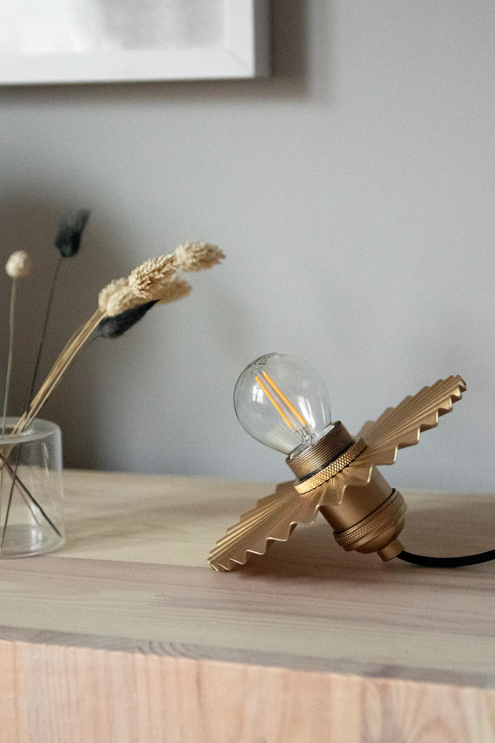 Lampa wisząca Omega Ø15 cm, Złoto Globen Lighting