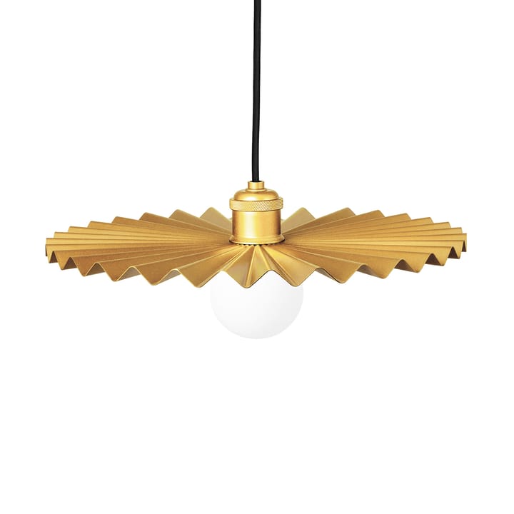 Lampa wisząca Omega 50 cm - Mosiądz szczotkowany - Globen Lighting
