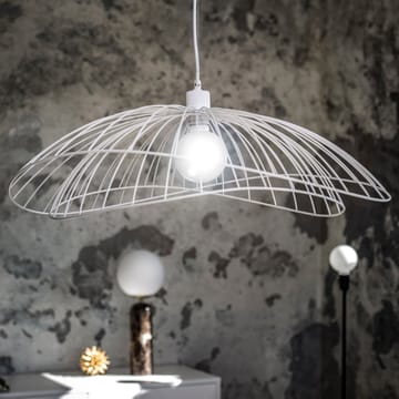 Lampa wisząca Ray Ø70 cm - Biały - Globen Lighting
