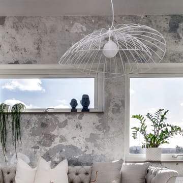 Lampa wisząca Ray Ø70 cm - Biały - Globen Lighting