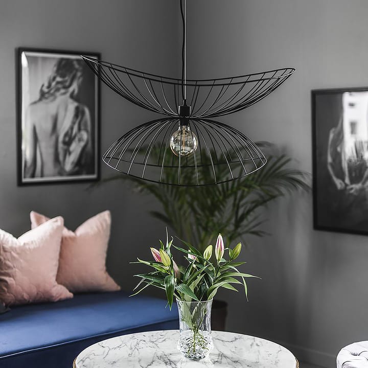 Lampa wisząca Ray Ø70 cm, czarny Globen Lighting