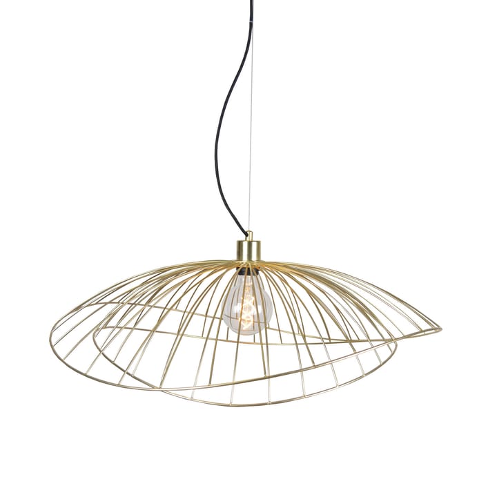 Lampa wisząca Ray Ø70 cm, mosiądz Globen Lighting