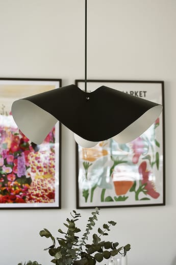 Lampa wisząca Volang Ø50 cm, Czarny Globen Lighting