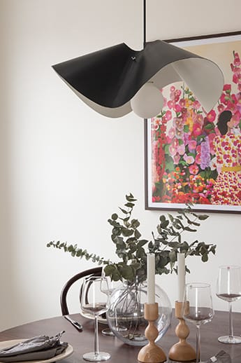 Lampa wisząca Volang Ø50 cm, Czarny Globen Lighting