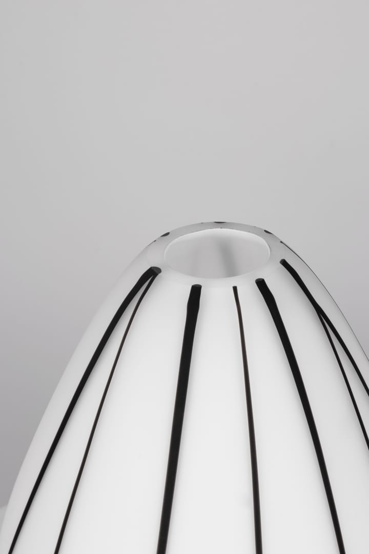 Lewis lampa stołowa Ø20 cm - Biało-czarna - Globen Lighting