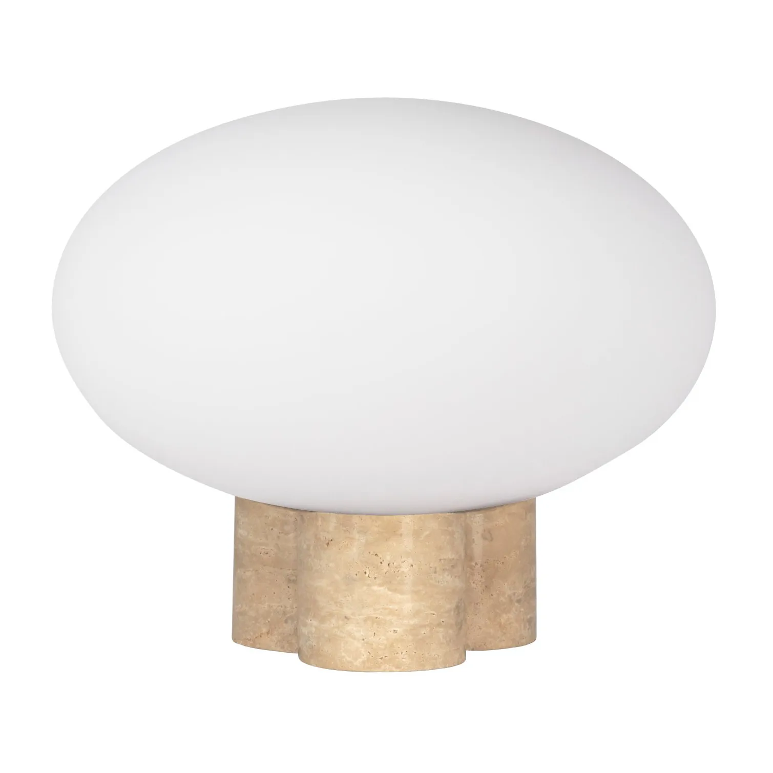 Mammut lampa stołowa Ø28 cm, Trawertyn Globen Lighting