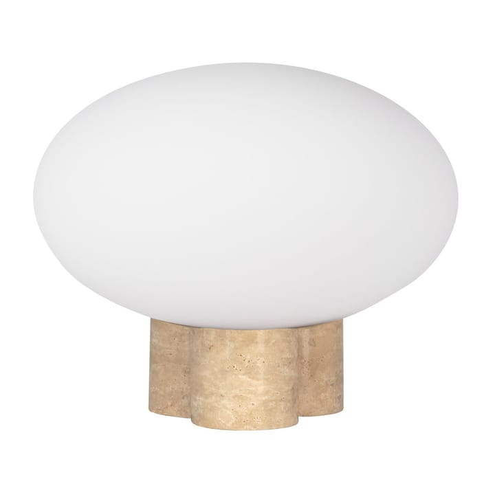 Mammut lampa stołowa Ø28 cm - Trawertyn - Globen Lighting