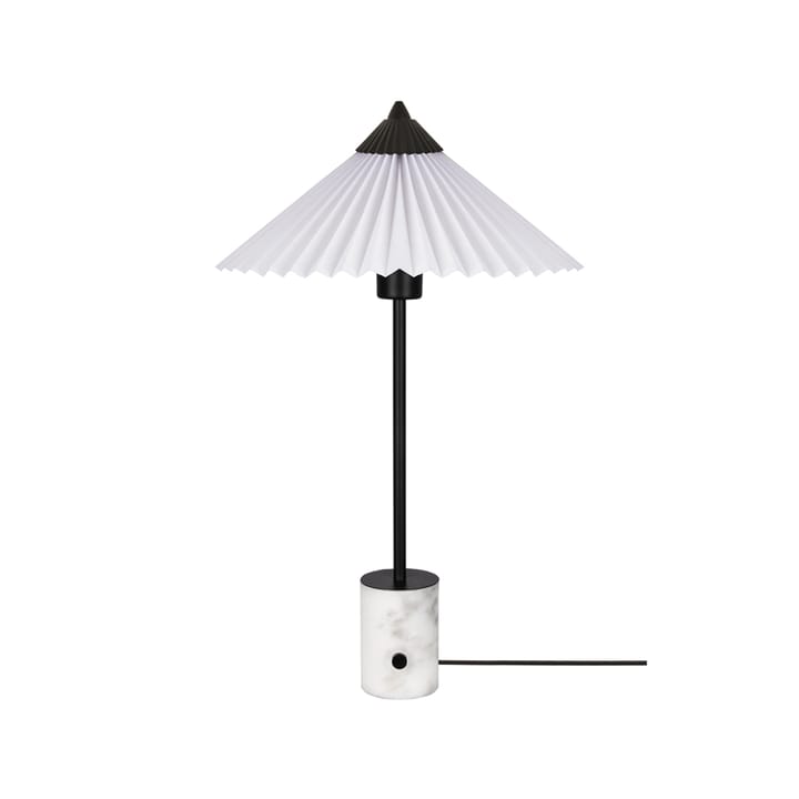 Matisse lampa stołowa - czarny/biały - Globen Lighting