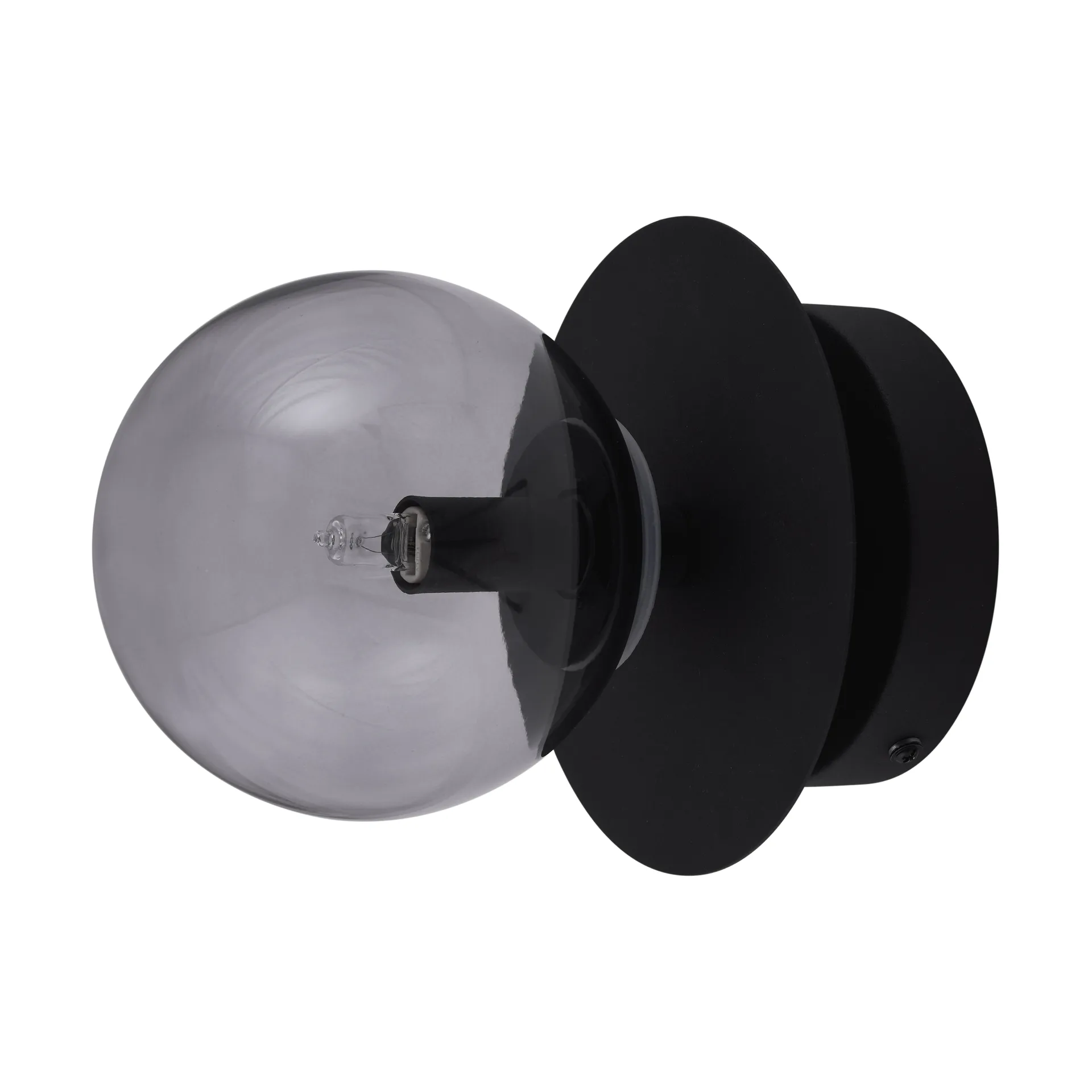 Plafon Art Deco, Czarny-przydymiony Globen Lighting